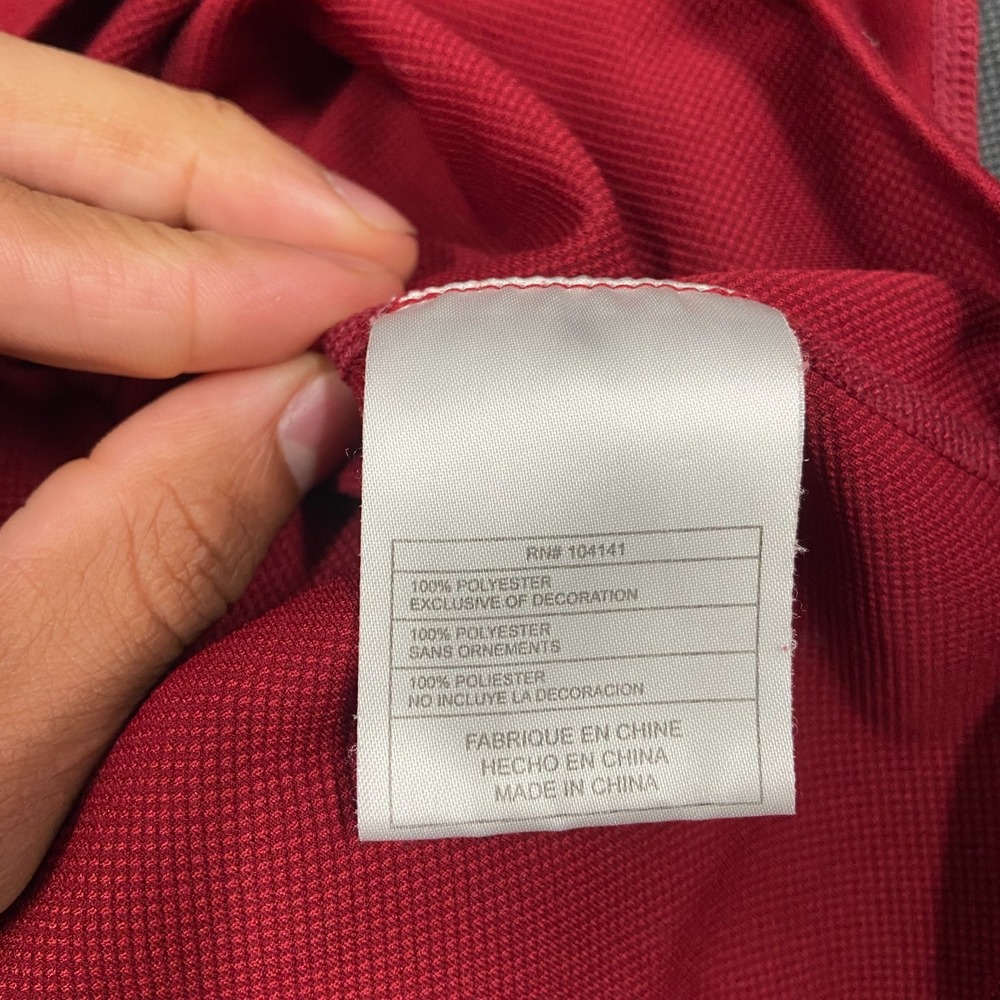 Vintage Nike ACG Shirt Mens XL Red Gray Graphic Long Sleeve Athletic Casual - Picture 8 of 10